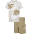 Nike Shorts Set - T-shirt/Shorts - Parachute Beige