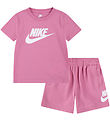 Nike Shorts Set - T-shirt/Shorts - Magic Flamingo