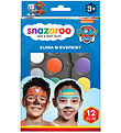 Snazaroo Ansiktsfärg - 12 Delar - Paw Patrol Zuma & Everest