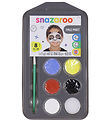 SNAZAROO Andlitsmálning - Summer - 7 Partar + 1 hugmyndabæklingu