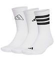 adidas Performance Sukat - 3 kpl - Logo - White/Black