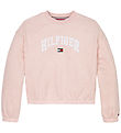 Tommy Hilfiger Sweatshirt - Varsity - Coral Ice Heather Ed