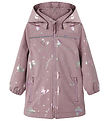 Name It Softshell Jacket w. Fleece - NmfAlfa08 - Elderberry/BUTT