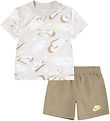 Nike Shorts Set - T-shirt/Shorts - Parachute Beige