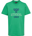Hummel T-shirt - hmlChristmas - Ming Green