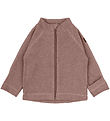 Mikk-Line Fleece Jacket - Burlwood Melange