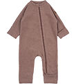 Mikk-Line Fleece Suit - Burlwood Melange