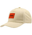 HUGO Cap - Stone w. Red