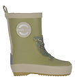 Mikk-Line Rubber Boots - 3D Patch - Kelp
