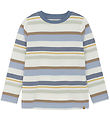 Minymo Bluse - Flint Stone/Weiß m. Streifen