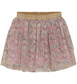 Minymo Tulle Skirt - Burnished Lilac w. Flowers