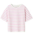 Name It Stuttermabolur - NkfVitanni - Bright White/Bleikt Frosti