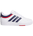 Chaussures adidas Performance - Hoops 4.0 J - Blanc cassé/Bleu f