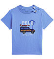 Polo Ralph Lauren T-shirt - Blue w. Print