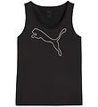 Puma Sports Bra - Tad Ass CAT Logo - Black