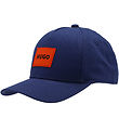 HUGO Cap - Medieval Blue w. Red