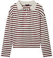 LMTD Blouse - NlfRiva - White Alyssum/Windsor Wine