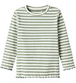 Name It Bluse - Rib - NmfVemma - Lily Pad/Jet Stream