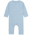 Fixoni Jumpsuit - Rib - Blue Fog Melange