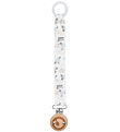 Müsli Pacifier Clip - Bloom Pacifier - Conditioner Cream/Peony/J