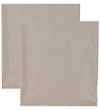 Müsli Spucktücher - 2er-Pack - 75x75 - Kaschmir