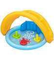 Bestway Kiddy Pool w. Brim - 115 x 89 cm - Lil' SeaShapes