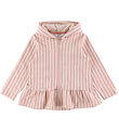 Joha Cardigan - Pink w. Stripes