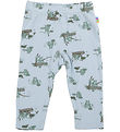 Joha Leggings - Bamboo - Light blue w. Frogs