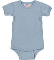 Joha Romper k/æ - Rib - Dusty Blauw
