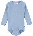 Joha Romper l/s - Rib - Mat Blauw
