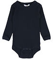 Joha Romper l/s - Rib - Navy