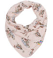 Joha Teething Bib - Bamboo/Wool - Pink w. Ducks