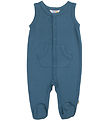 Joha Romper m. Voetjes - Viscose/Bamboe - Mwoestijnblauw