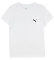 Puma Stuttermabolur - TAD Ás - Hvítur