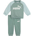 Puma Sweat Set - Minicat's ace Raglan Crew - Green Moon