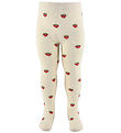 Flöss Strumpfhosen - Soft White Small Berry