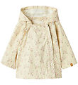 Lil' Atelier Jacke - NbfGerda - Bleached Sand m. Blumen