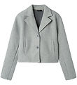 LMTD Mantel - NlfLove - Kurz - Light Grey Melange