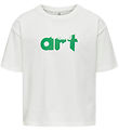 Kids Only T-paita - KogCelia - Cloud Dancer/Art