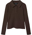 LMTD Blouse - NlfRille - Rib - Chocolate Brown