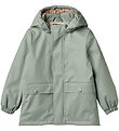 Wheat Rain Jacket w. Termo - PU - Aju - Spring Ocean