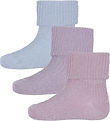 MP Socks - Bamboo - 3-Pack - Ida - Ice Heather w. Glitter