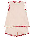 Copenhagen Colors Shorts Set - Poplin Deco - Dusty Rose Comb