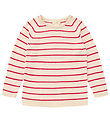 Copenhagen Colors Bluse - Strick - Cream/Dusty Rose/Barry Comb