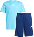 adidas Performance Shorts Set - J TR-ES 3S - Brctan/White