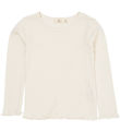 Copenhagen Colors Blússa - Pointelle - Cream