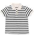 Copenhagen Colors Polo - Piqué - Navy Stripe