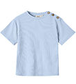 Fliink Stuttermabolur - Rib - Kenna - Dream Blue