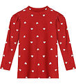 Fliink Blouse - Kelly - Puff - Pompeian Red/Beige Heart