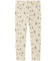 Name It Leggings - Wool - NmmWillos - Peyote Melange